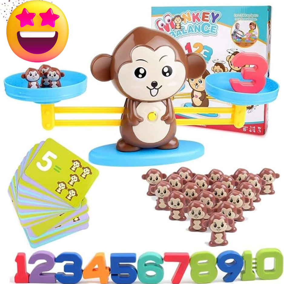 KiddoMonkey™ || Montessori-Mathe-Spielzeug 